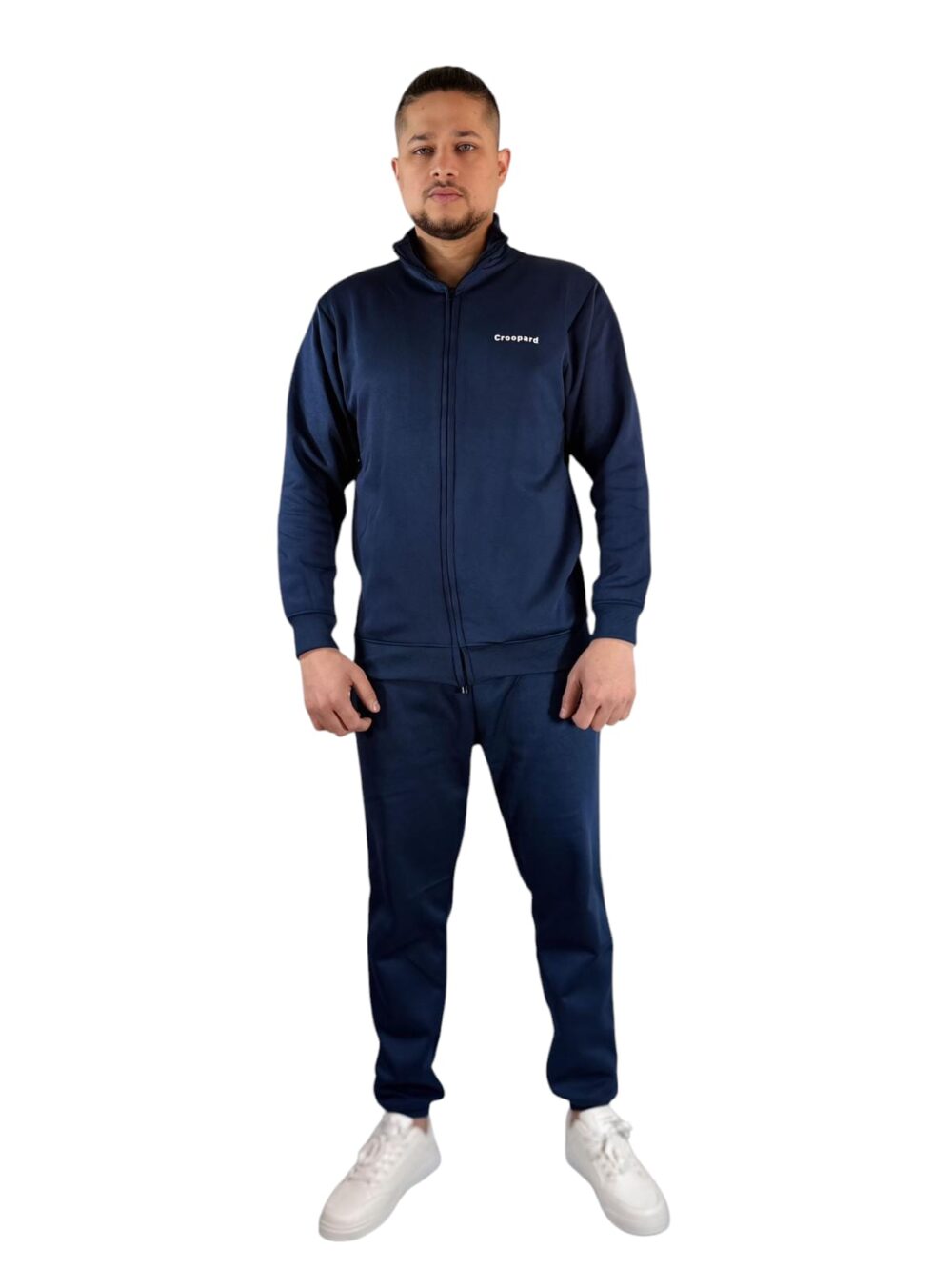 Men's Navy Zipper Tracksuit - Comfort Meets Style - Image 5